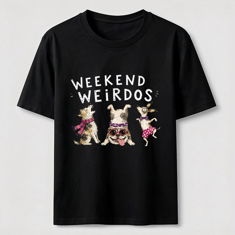 Weekend Weirdos Dog Crew Tee