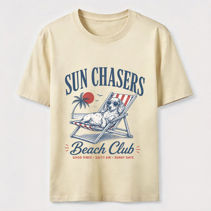 Sun Chasers Beach Dog Tee