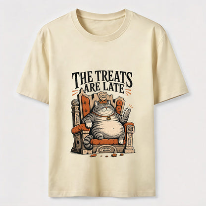 The Treats Are Late Cat Tee