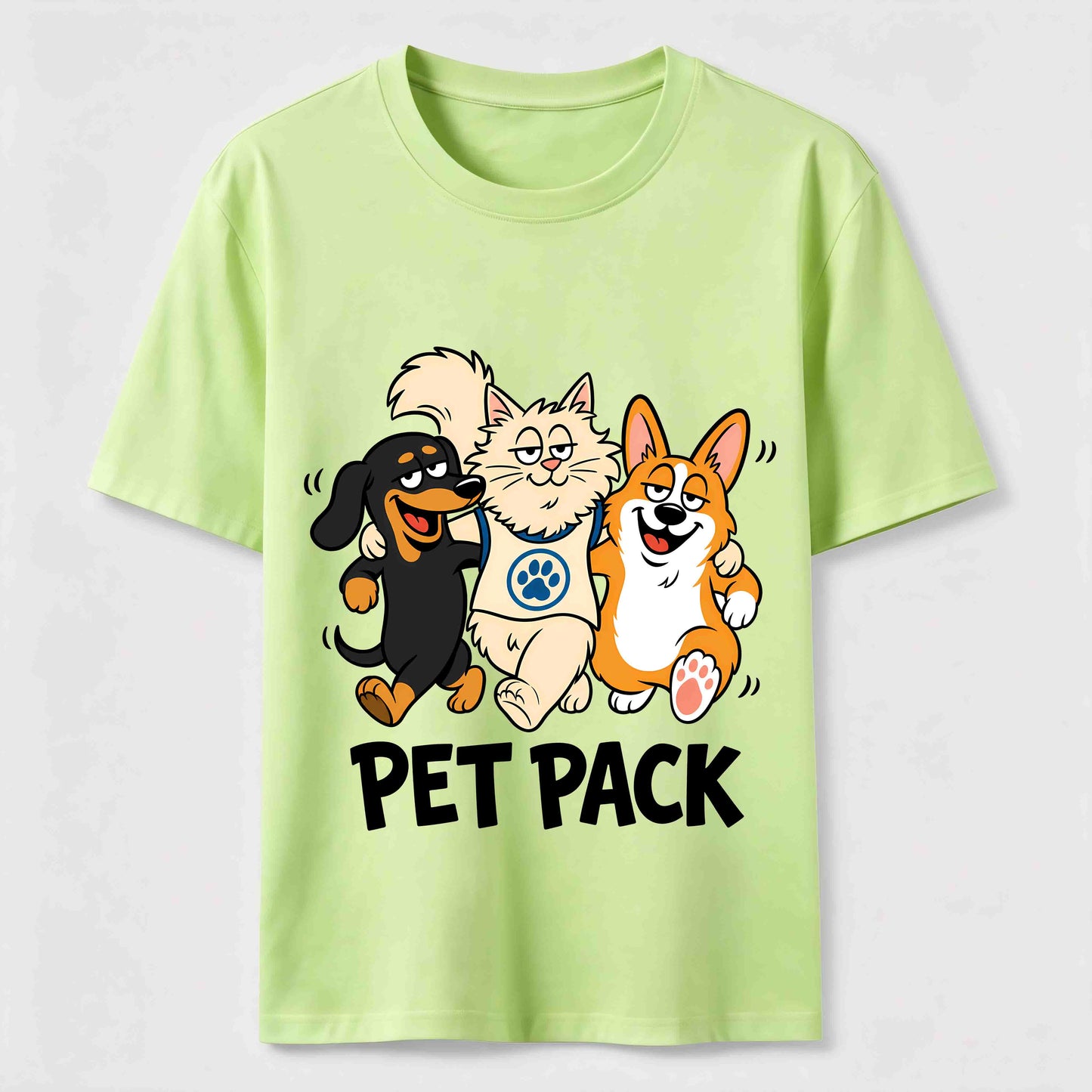 Pet Pack Dog And Cat Tee