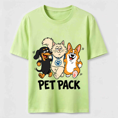 Pet Pack Dog And Cat Tee