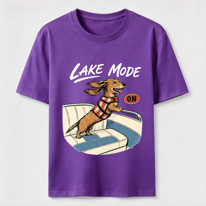 Lake Mode Dachshund Dog Tee