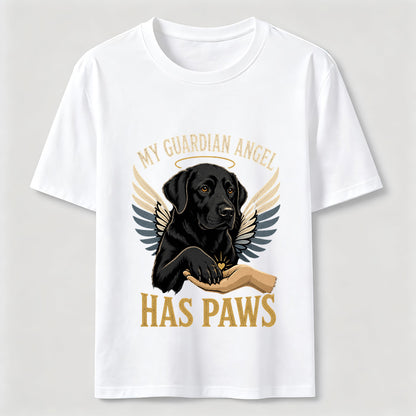 My Guardian Angel Has Paws T-Shirt