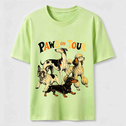 Dog Pack Road Trip Graphic T-Shirt
