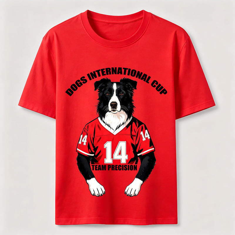 Team Precision Border Collie Athletic T-Shirt