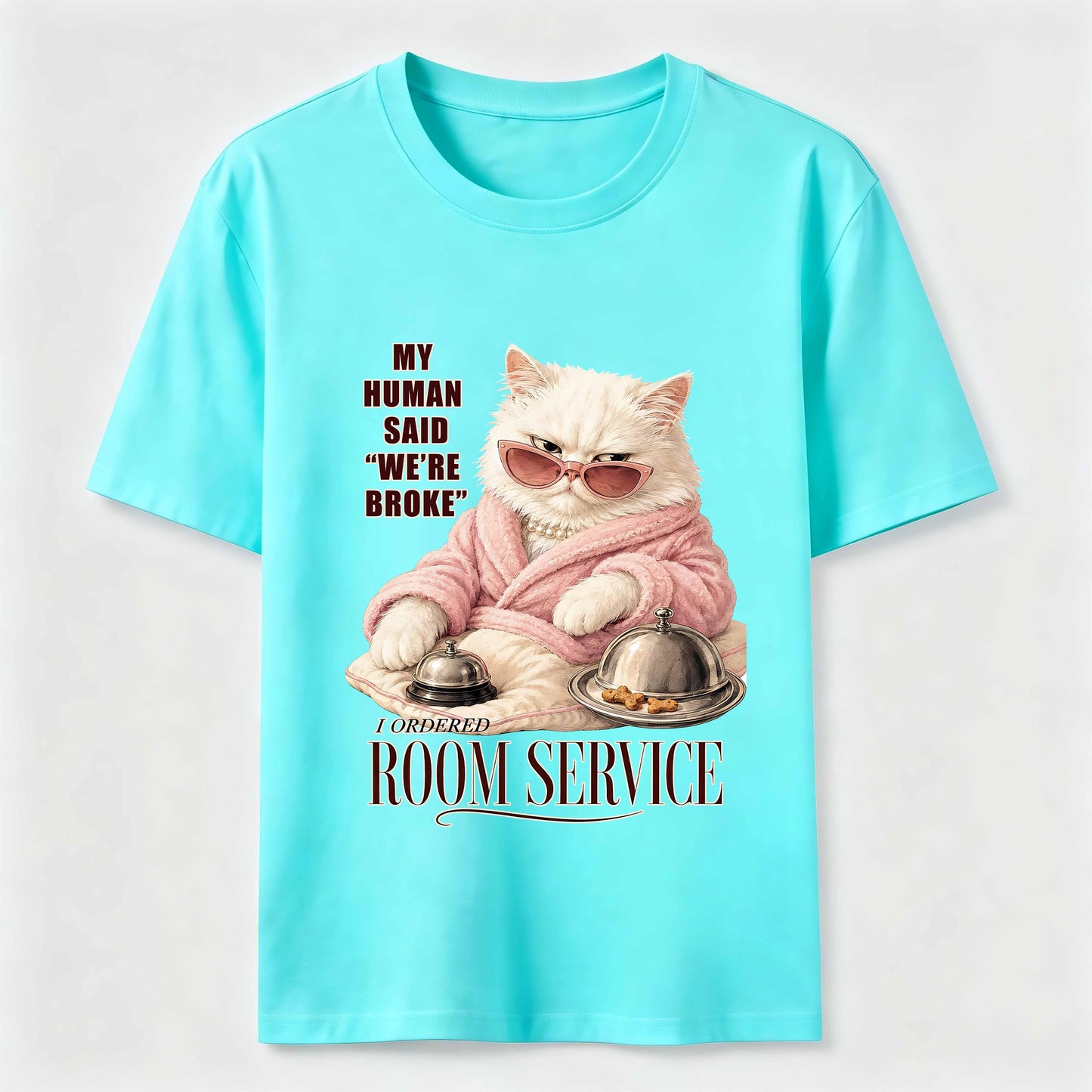 Room Service Luxury Cat T-Shirt