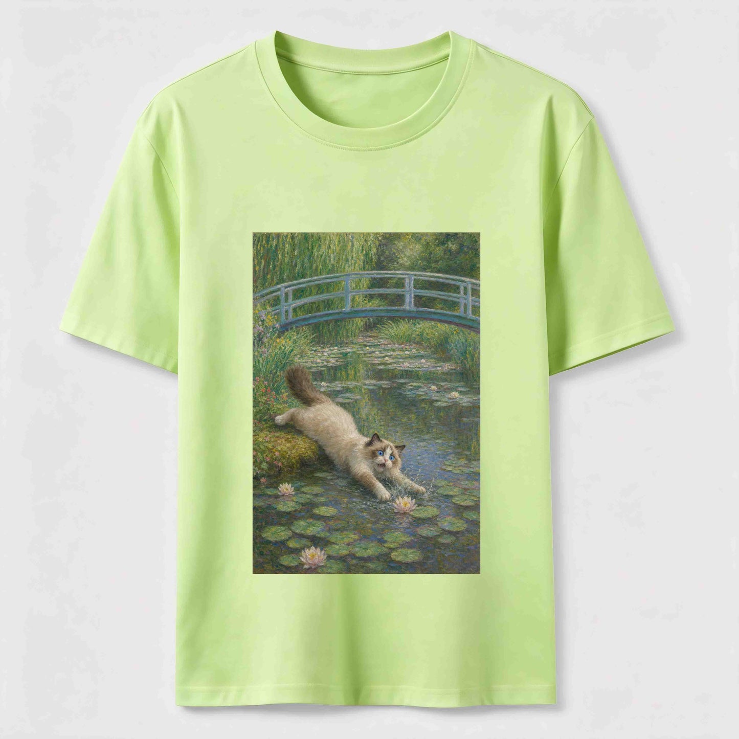 The Cat Who Jumped Into Monet’s Painting