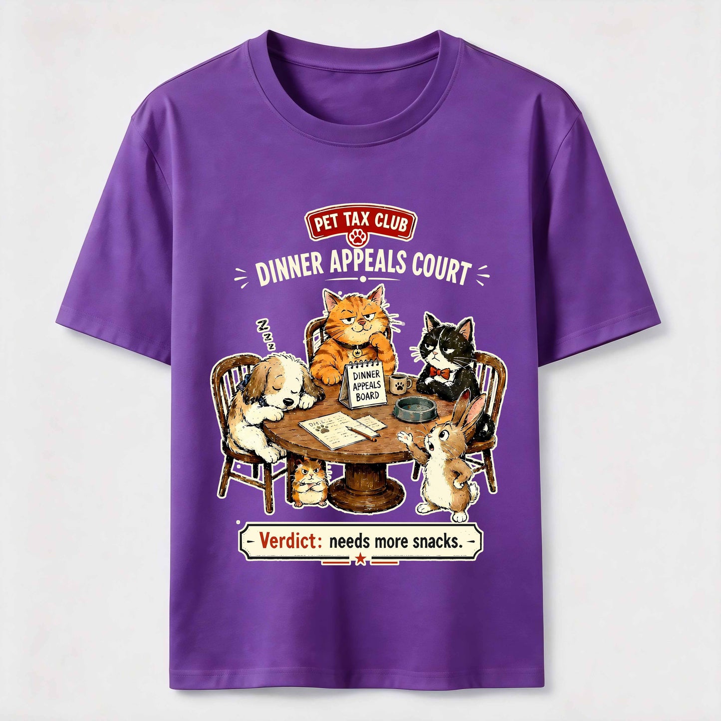 Pet Dinner Review Board T-Shirt