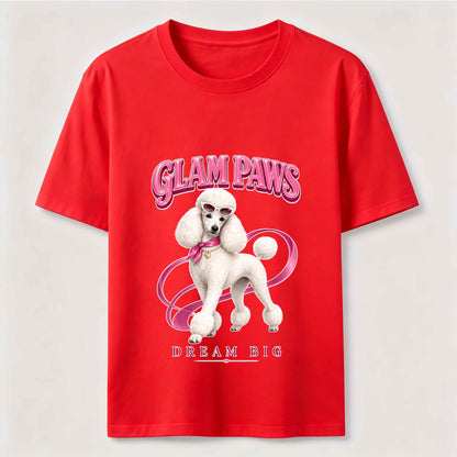 Glam Paws Fashion Dog Graphic Tee