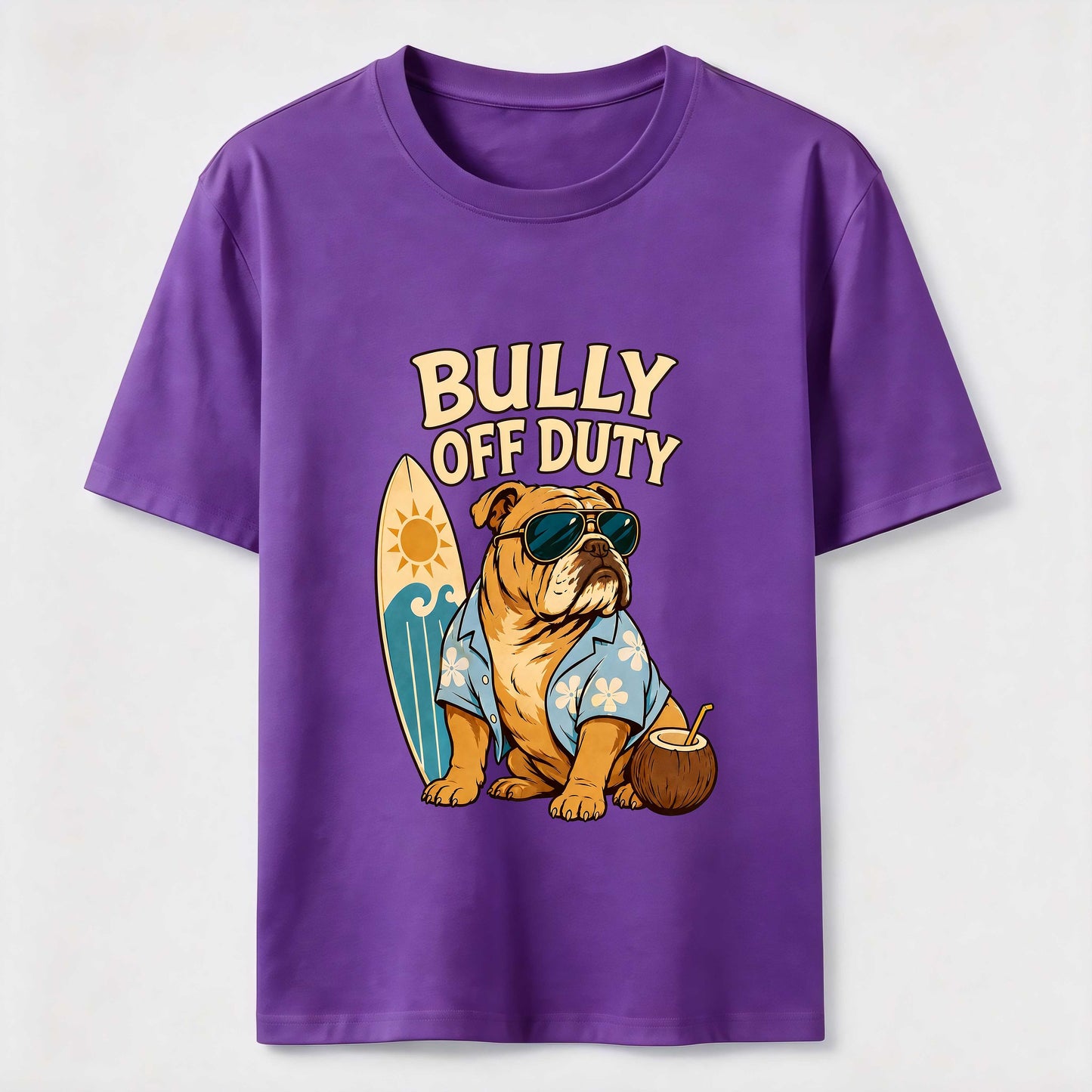 Bully Off Duty Bulldog T-Shirt