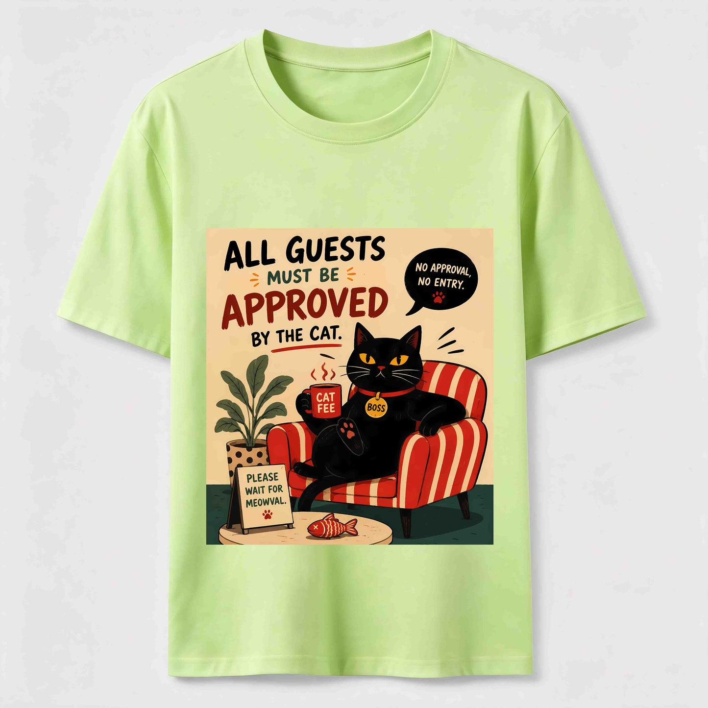 Approved By The Cat Shirt