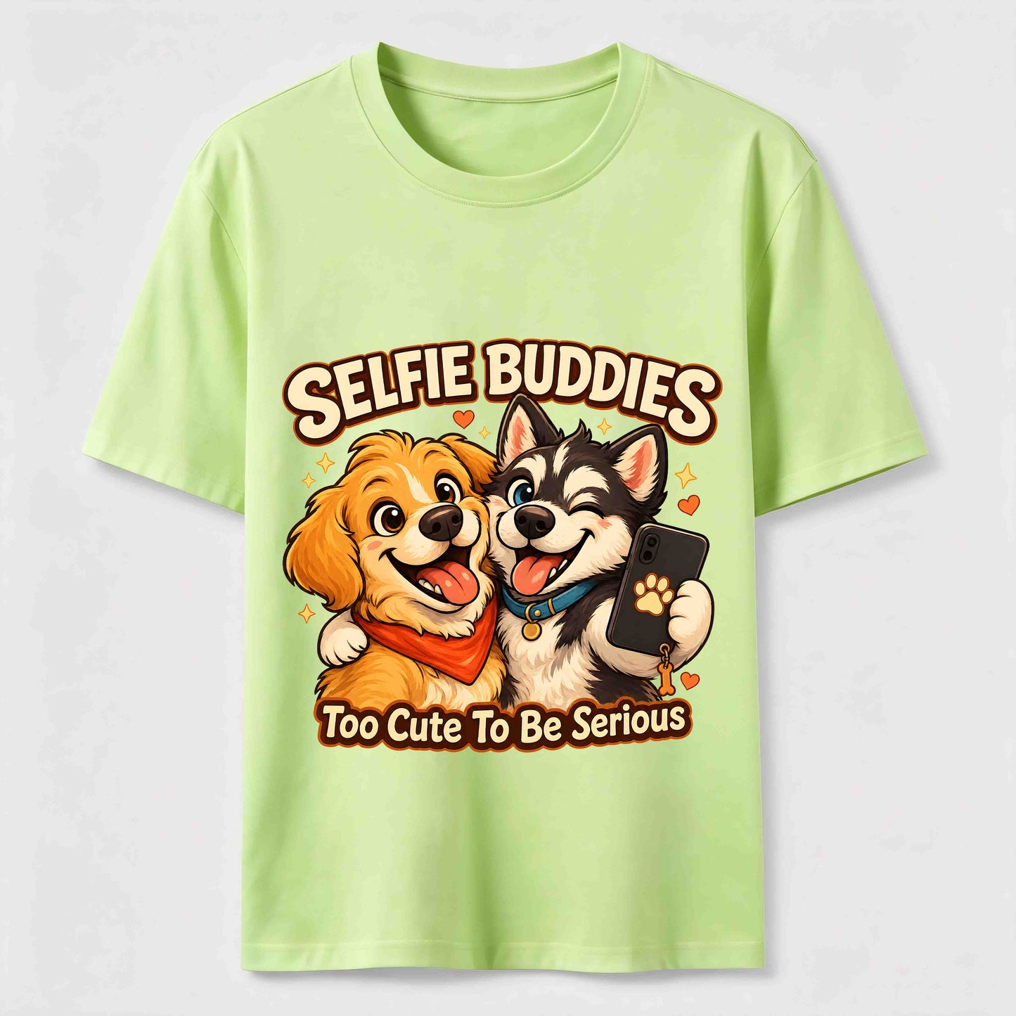 Selfie Buddies Dog T-Shirt
