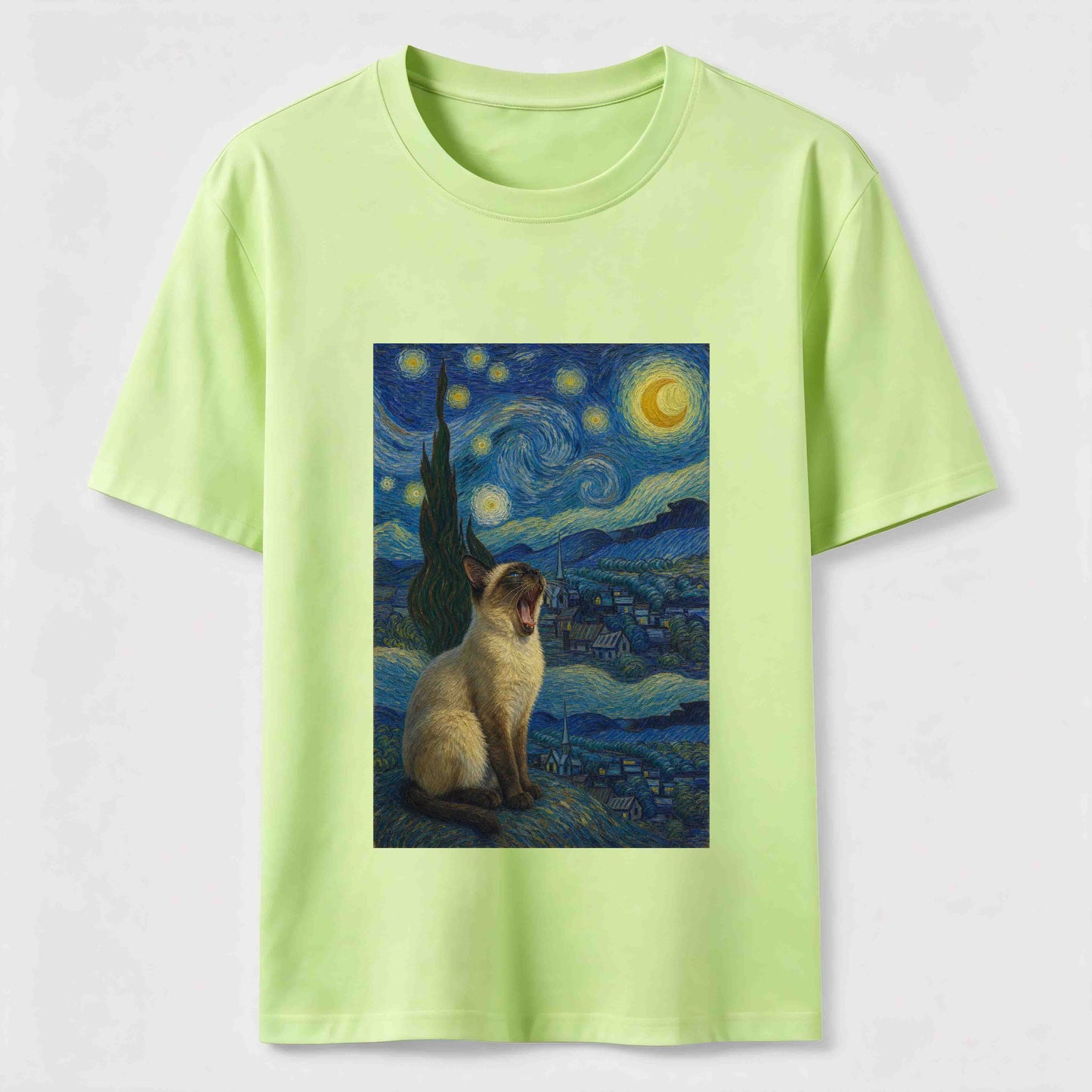 The Cat Who Recreated Starry Night