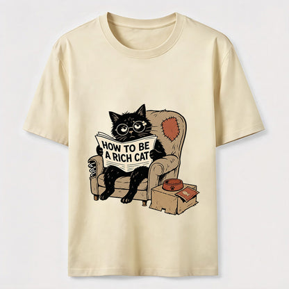 How to Be a Rich Cat T-Shirt