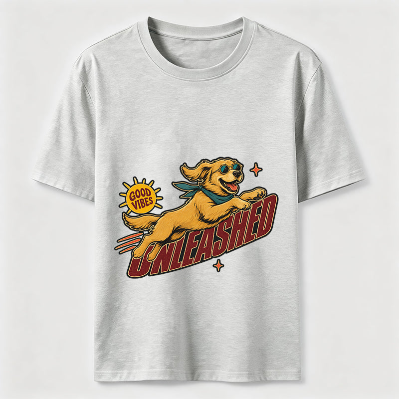 Golden Retriever Unleashed Tee
