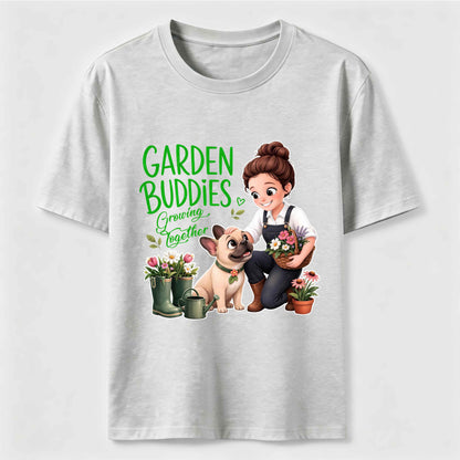 Garden Buddies French Bulldog T-Shirt