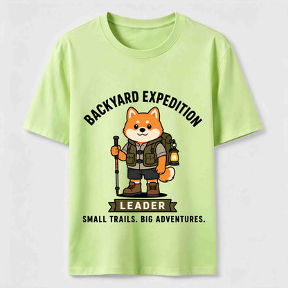 Shiba Inu Explorer Tee Outdoor Dog Lover T-Shirt