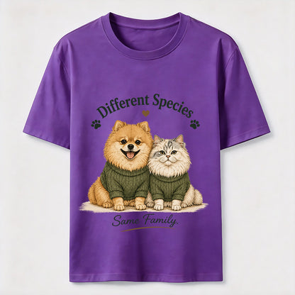 Different Species Same Family T-Shirt