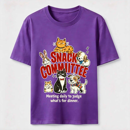 Pet Dinner Committee Humor T-Shirt
