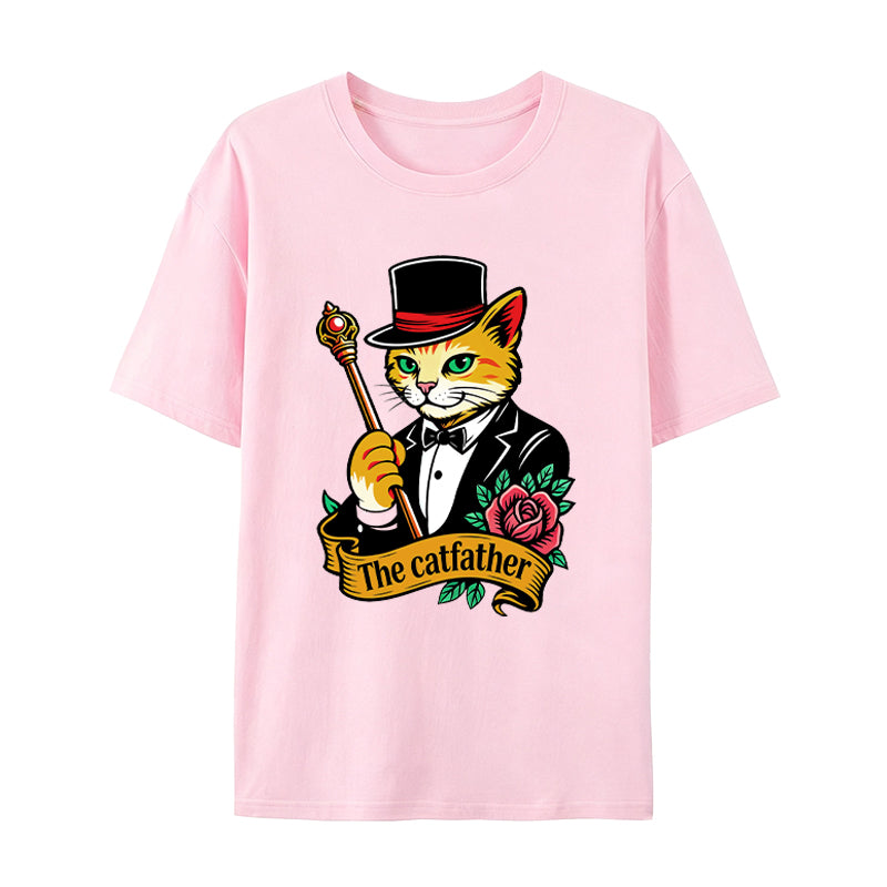 The Cat Father Shirt, Catfather Tshirt, Best Cat Dad Ever T-Shirt