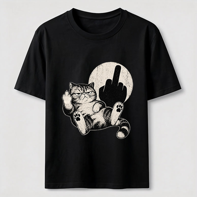 Unbothered Cat Attitude Tee