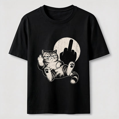 Unbothered Cat Attitude Tee