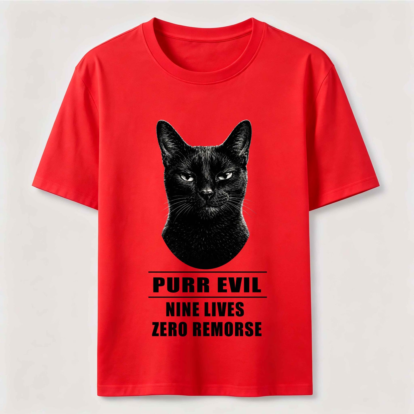The Villain Era of My Cat Vintage Dark Cat T-Shirt