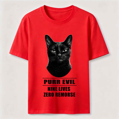 The Villain Era of My Cat Vintage Dark Cat T-Shirt