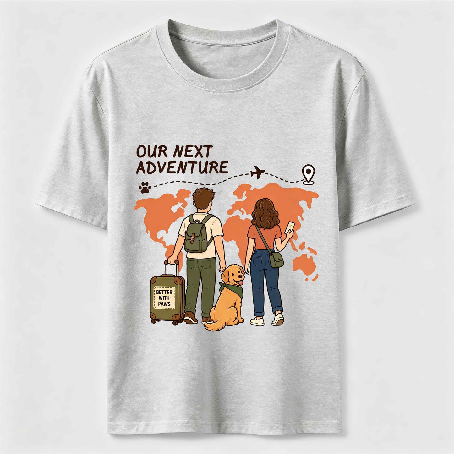 Our Next Adventure Dog T-Shirt