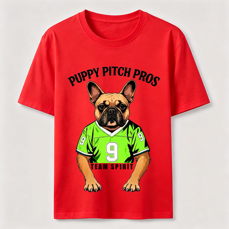 Team Spirit French Bulldog Athletic T-Shirt