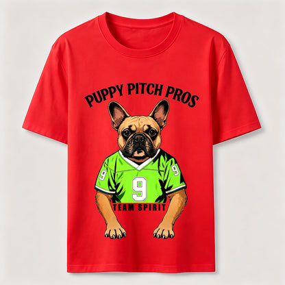 Team Spirit French Bulldog Athletic T-Shirt