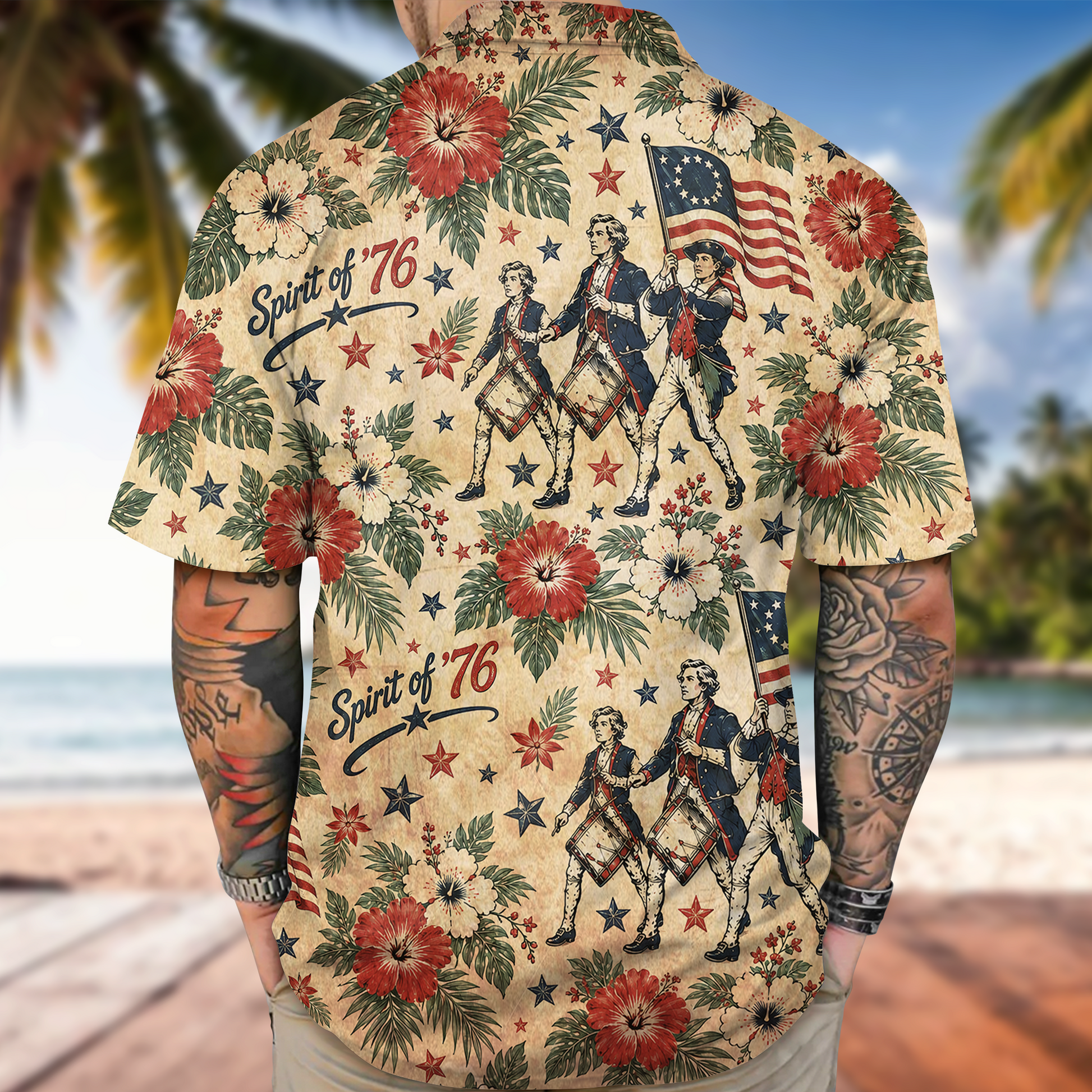 1776–2026 Patriotic 250 Years of America Celebration Hawaiian Shirt CH07 911712