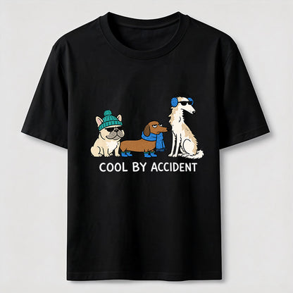 Cool By Accident Dog Trio Tee