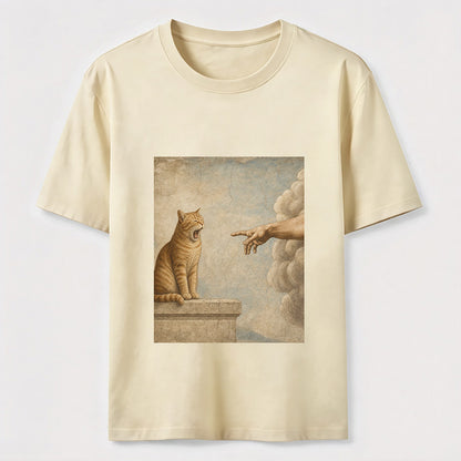 Creation Of Cat Art Tee