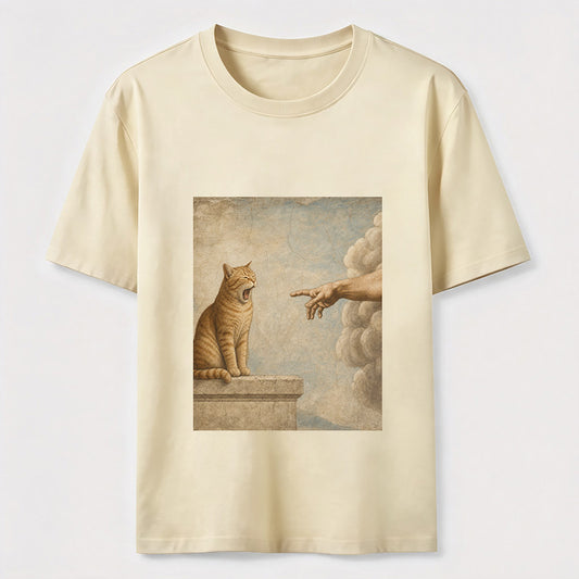 Creation Of Cat Art Tee