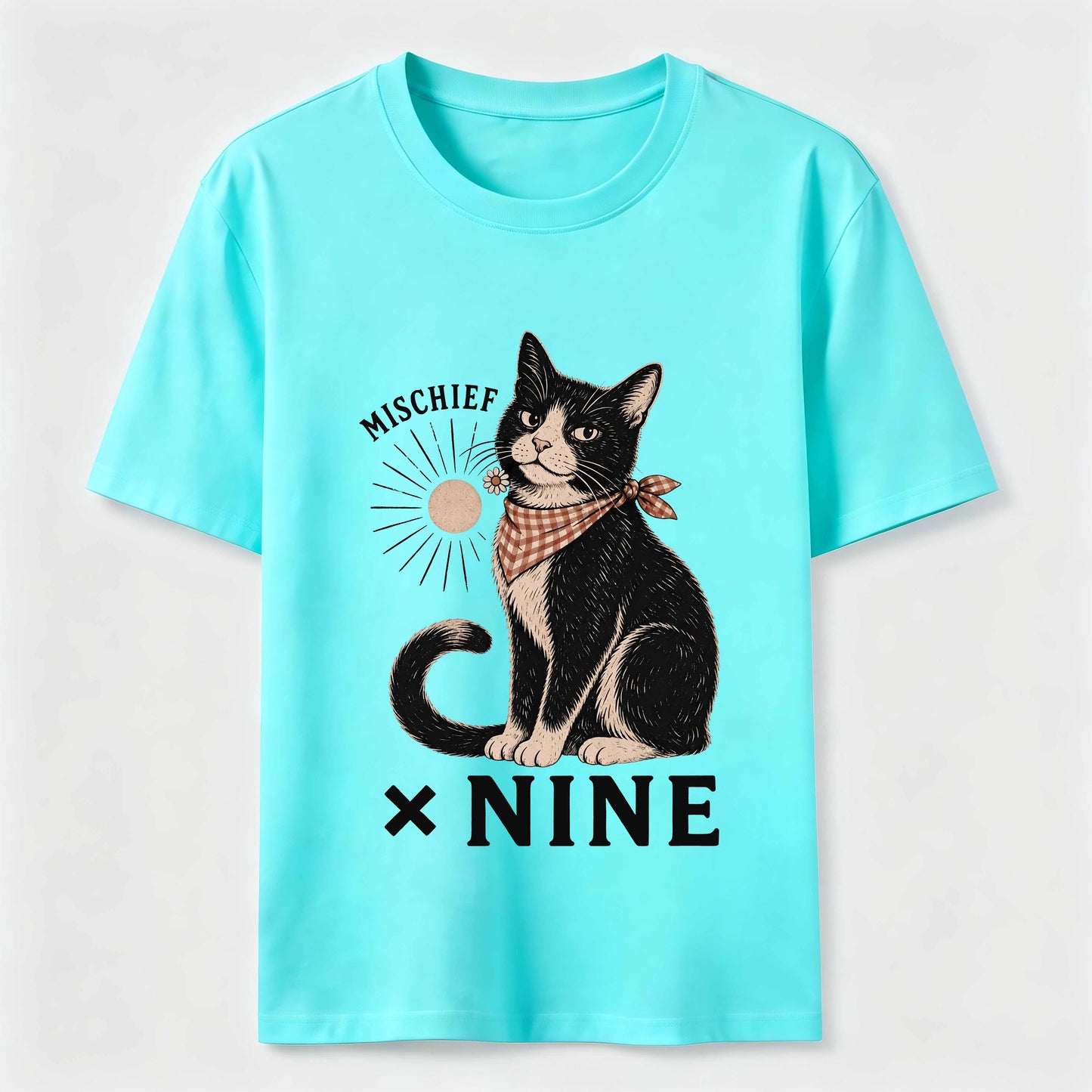 Mischief Times Nine Cat Tee