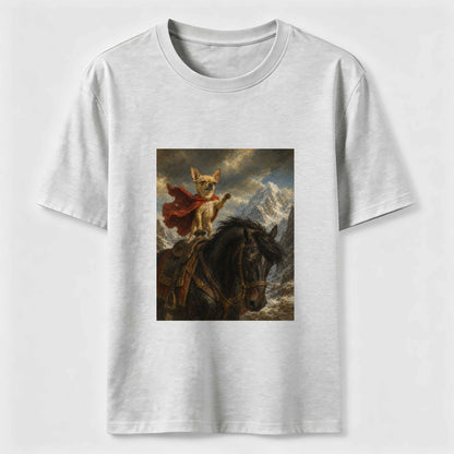 Brave Chihuahua Horseback Tee