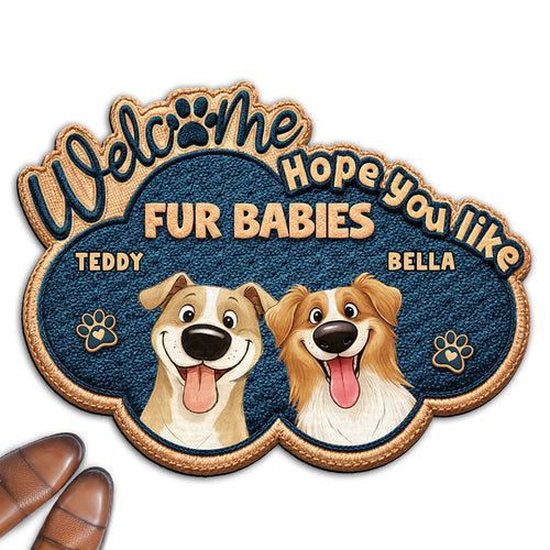 The Pet Makes The Rules - Personalized Custom Doormat