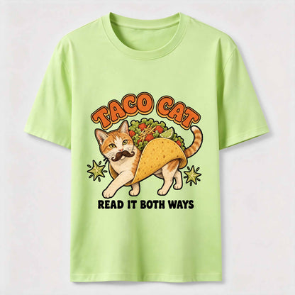 Palindrome Taco Kitty Tee