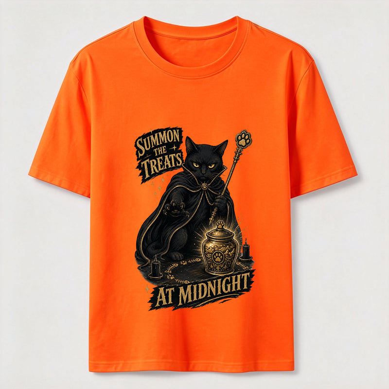 Midnight Treat Summoner Black Cat Tee
