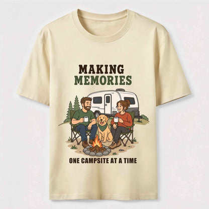Making Memories Camping with My Dog T-Shirt