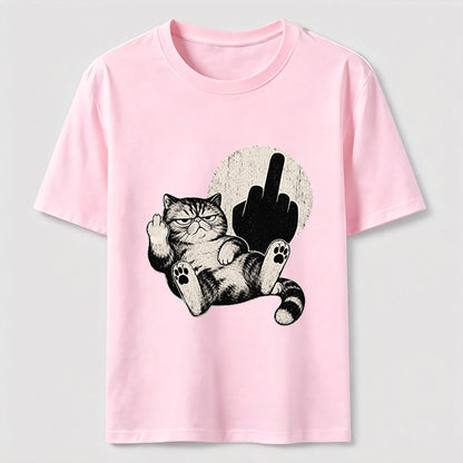 Unbothered Cat Attitude Tee