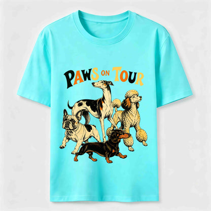 Dog Pack Road Trip Graphic T-Shirt