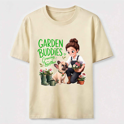 Garden Buddies French Bulldog T-Shirt