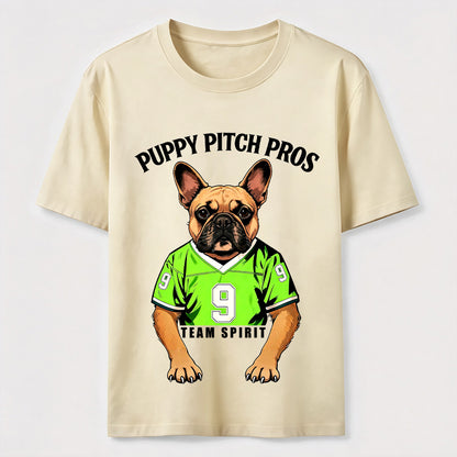 Team Spirit French Bulldog Athletic T-Shirt