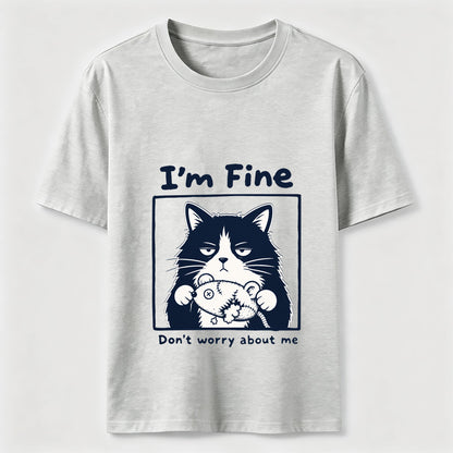 I'm Fine Grumpy Cat T-Shirt