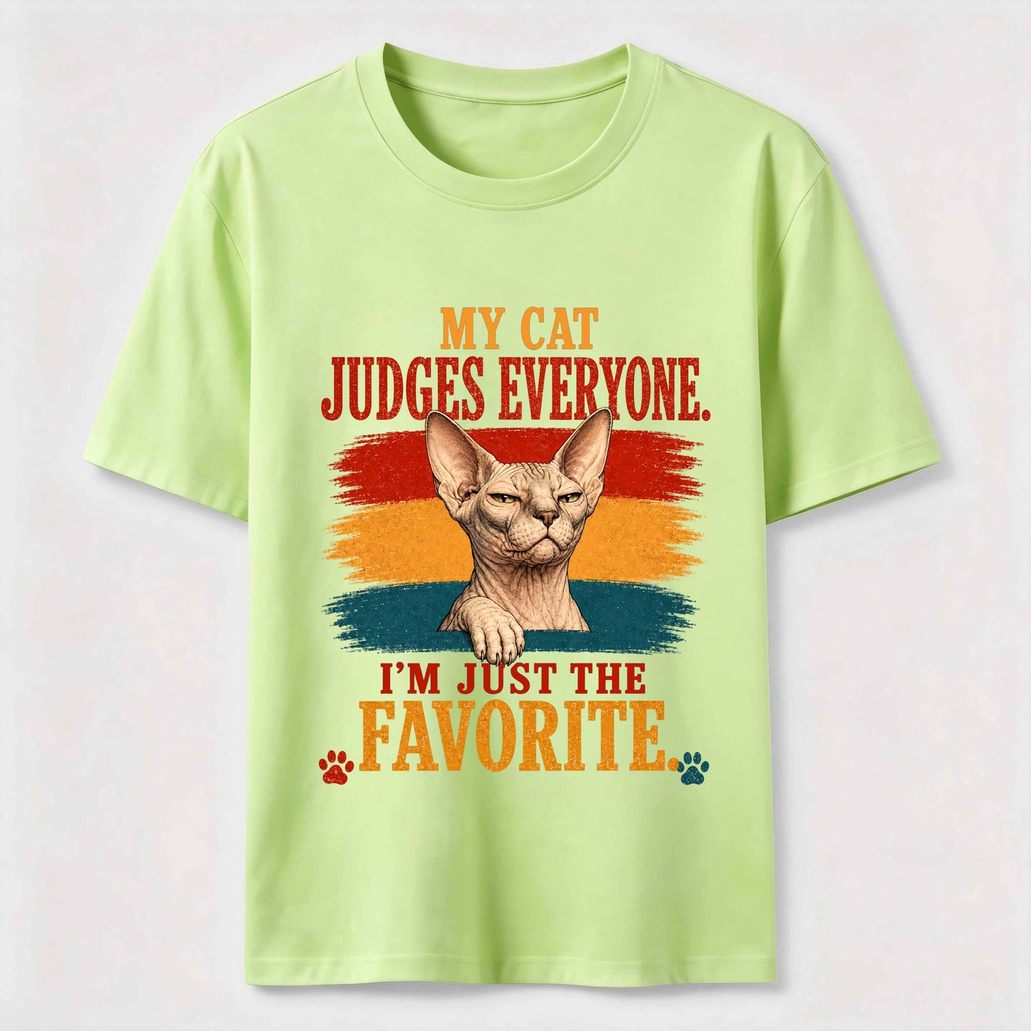 My Cat Judges Everyone Tee