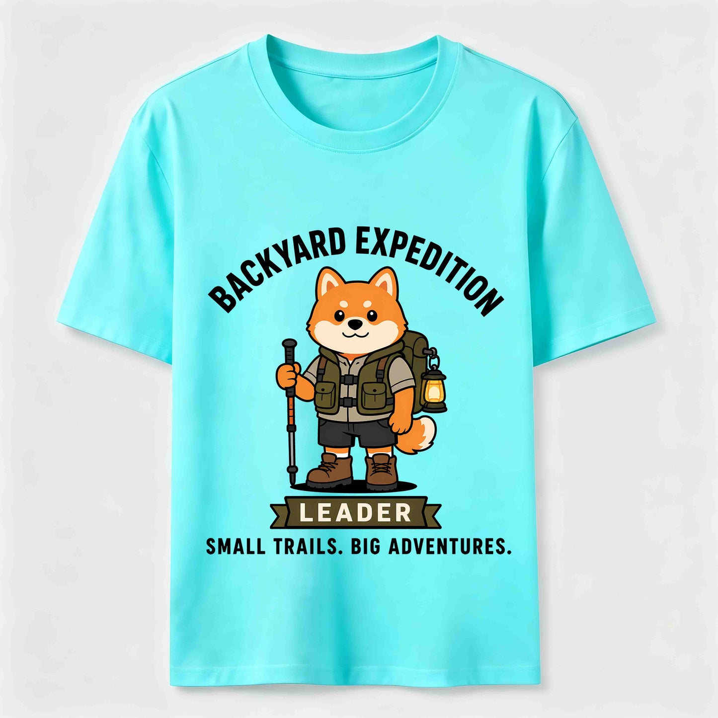 Shiba Inu Explorer Tee Outdoor Dog Lover T-Shirt