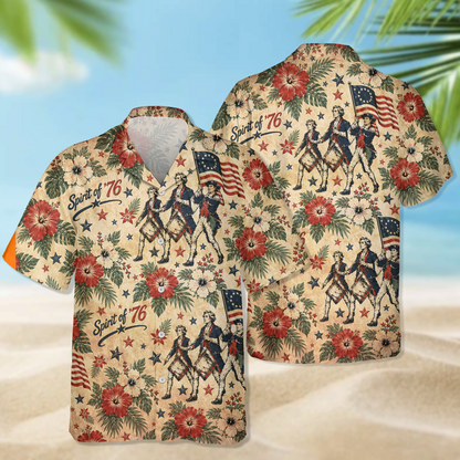 1776–2026 Patriotic 250 Years of America Celebration Hawaiian Shirt CH07 911712