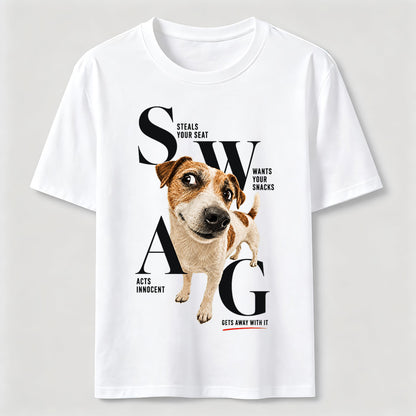Acts Innocent, Gets Away With It Funny Puppy Tee